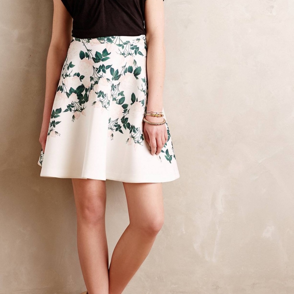 Anthropologie Sweetheart Roses Skirt by Erin
Fetherston